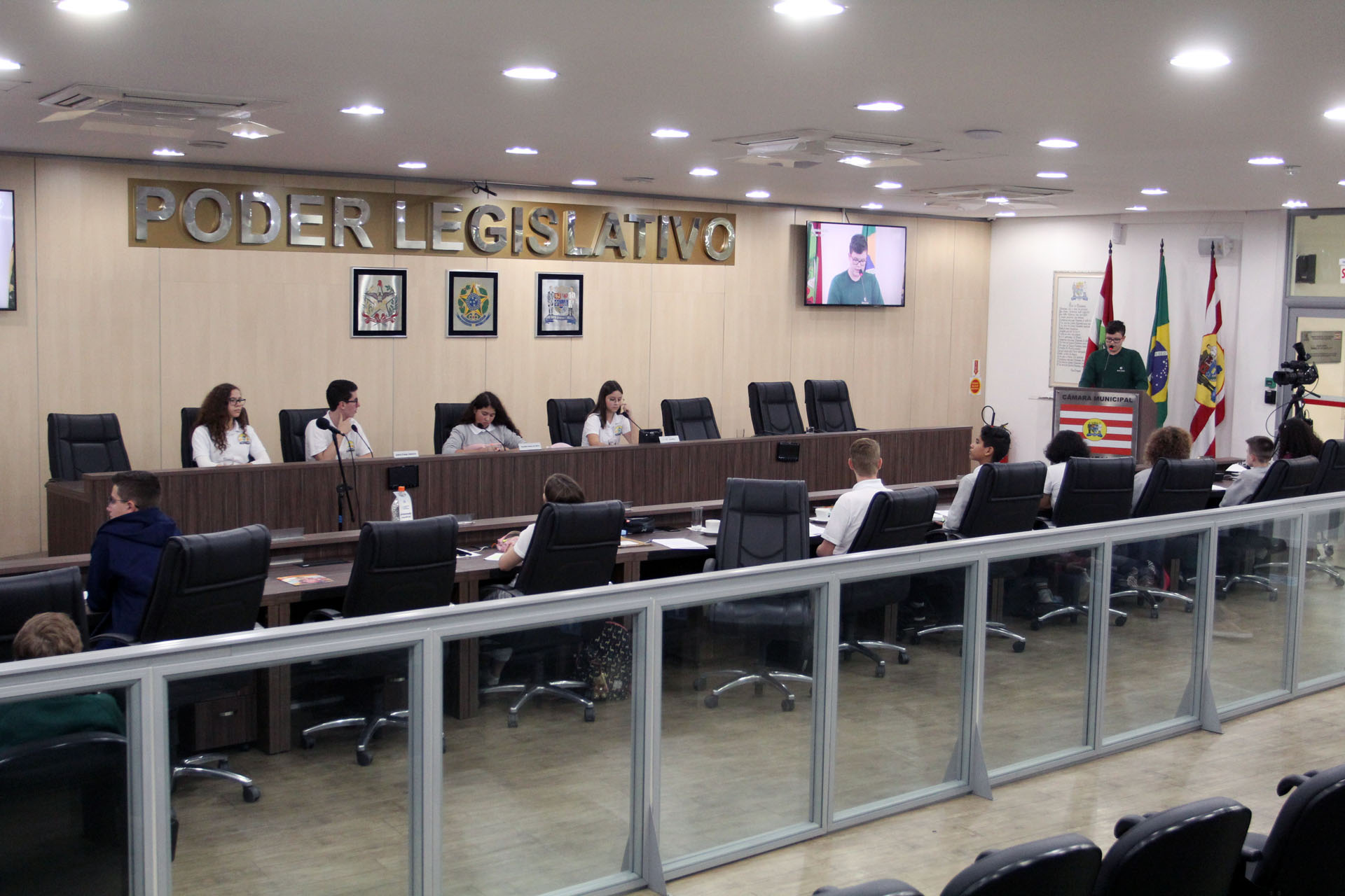 Hoje tem sessão ordinária mirim