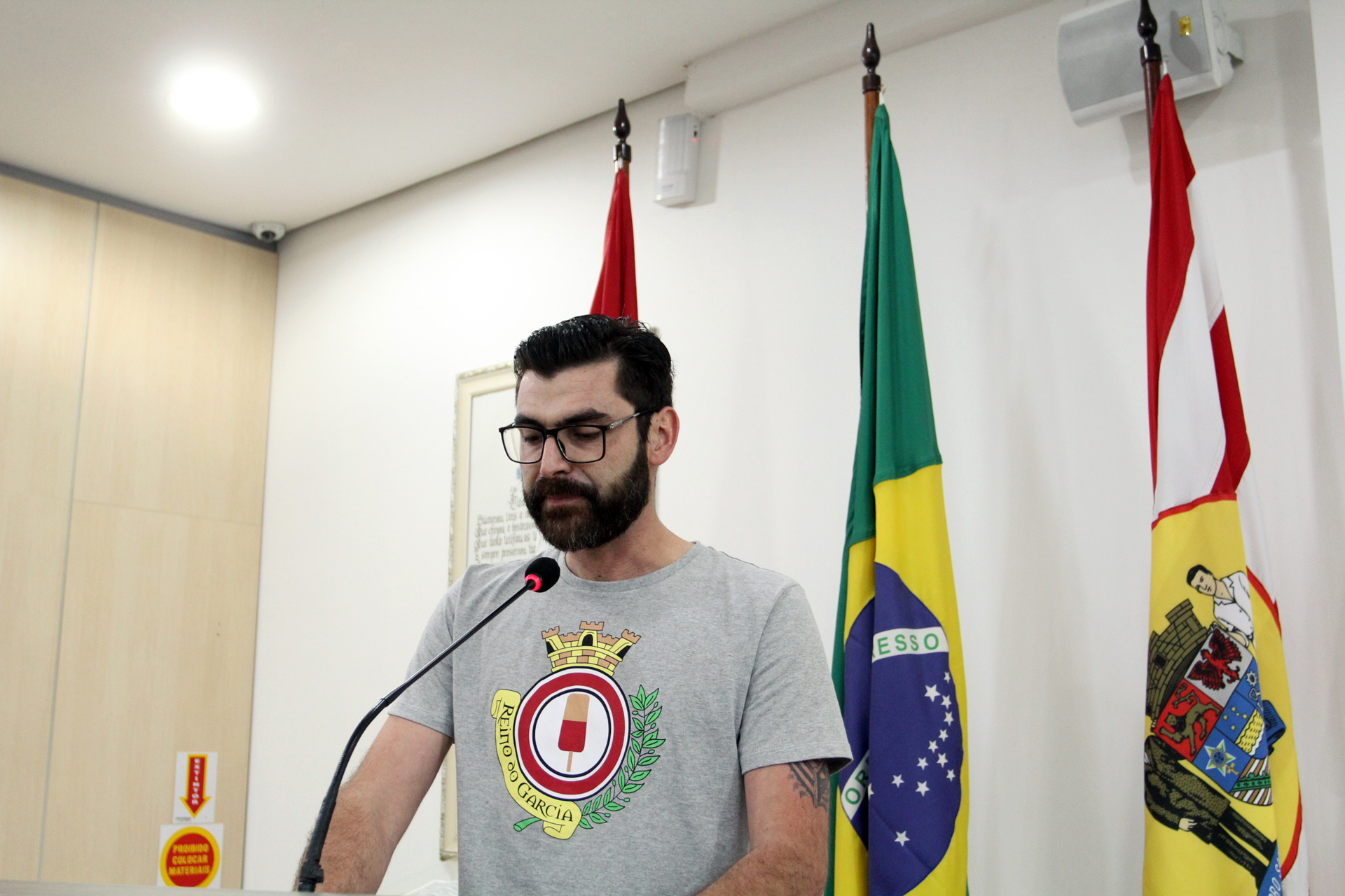 Vereador suplente Ernesto Neri Topazio assume vaga no Legislativo por 30 dias