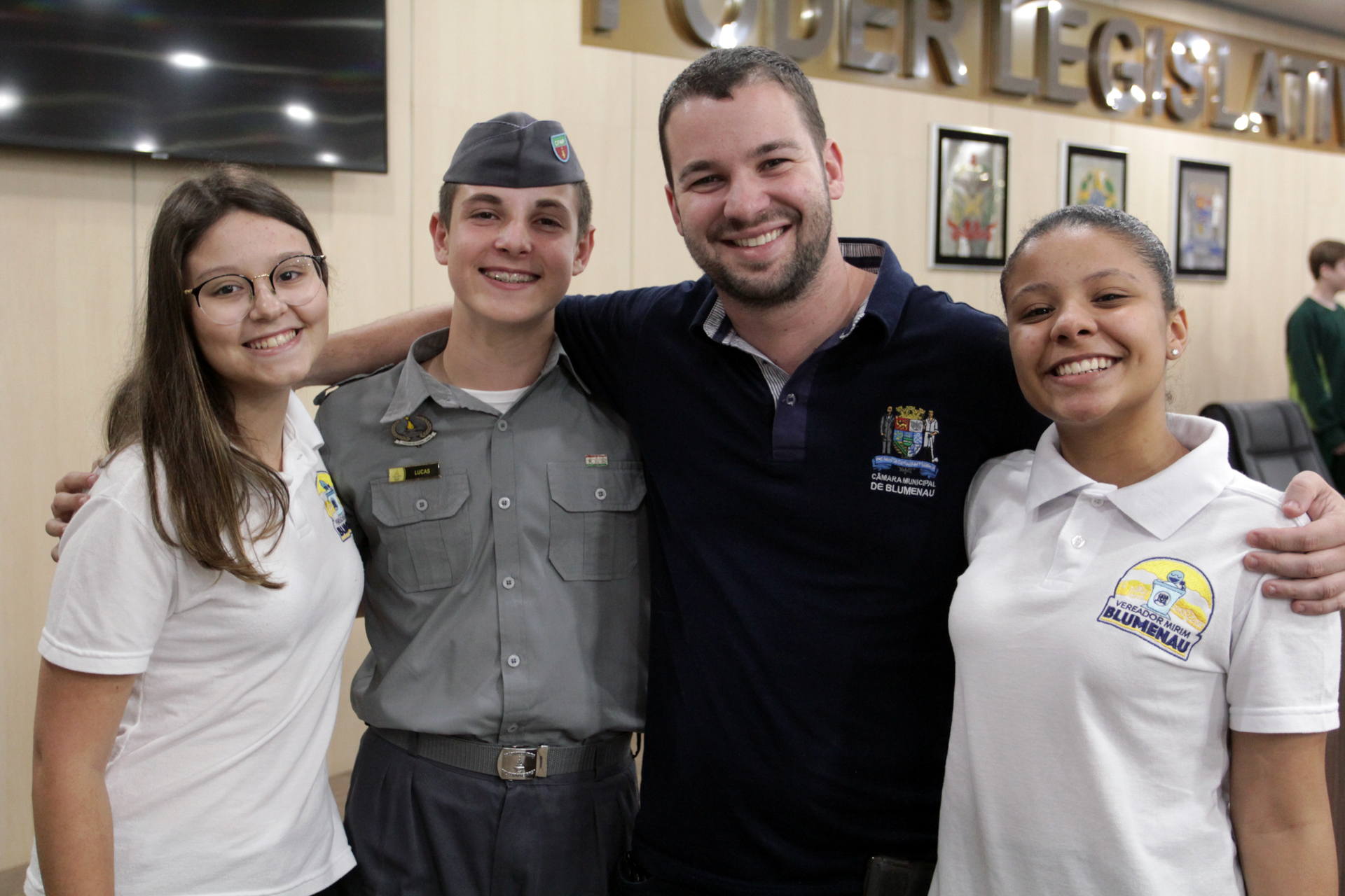 Vereadores mirins participam de última formação do ano oferecida pela Escola do Legislativo