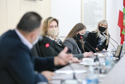 Comissão de Educação se reúne com secretária Patrícia Lueders para tratar de obras paradas e em andamento em escolas e CEIs