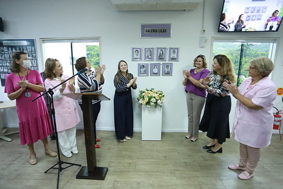 Inaugurada Galeria Lilás que preserva memória política das vereadoras de Blumenau