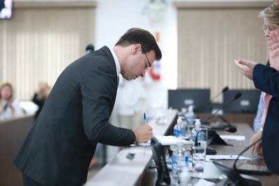 Vereador suplente Sylvio Zimmermann assume cadeira no Legislativo e destaca compromisso com o desenvolvimento econômico e com a cultura