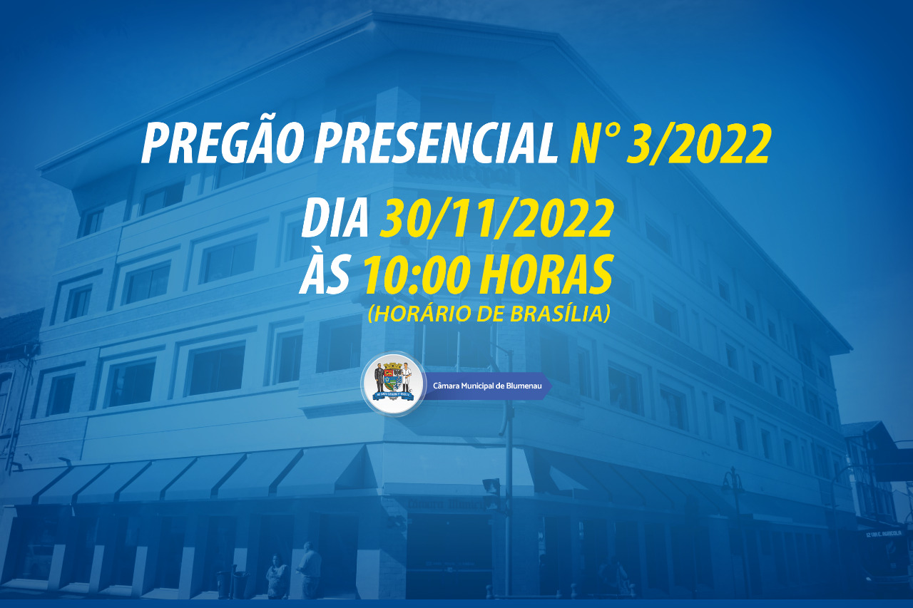 Abertura de Licitação - Pregão n. 03/2022
