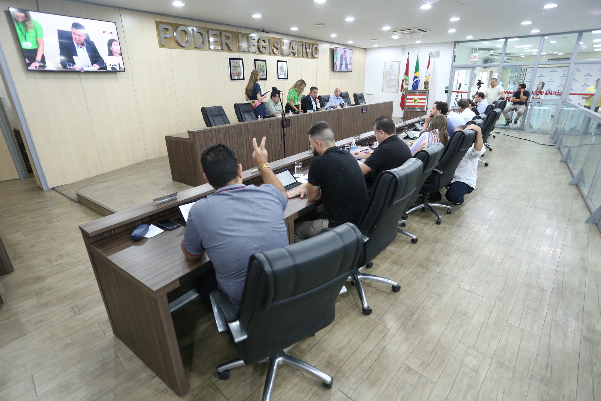 Câmara de Blumenau aprova requerimentos e moção de apelo ao Comitê Olímpico Brasileiro