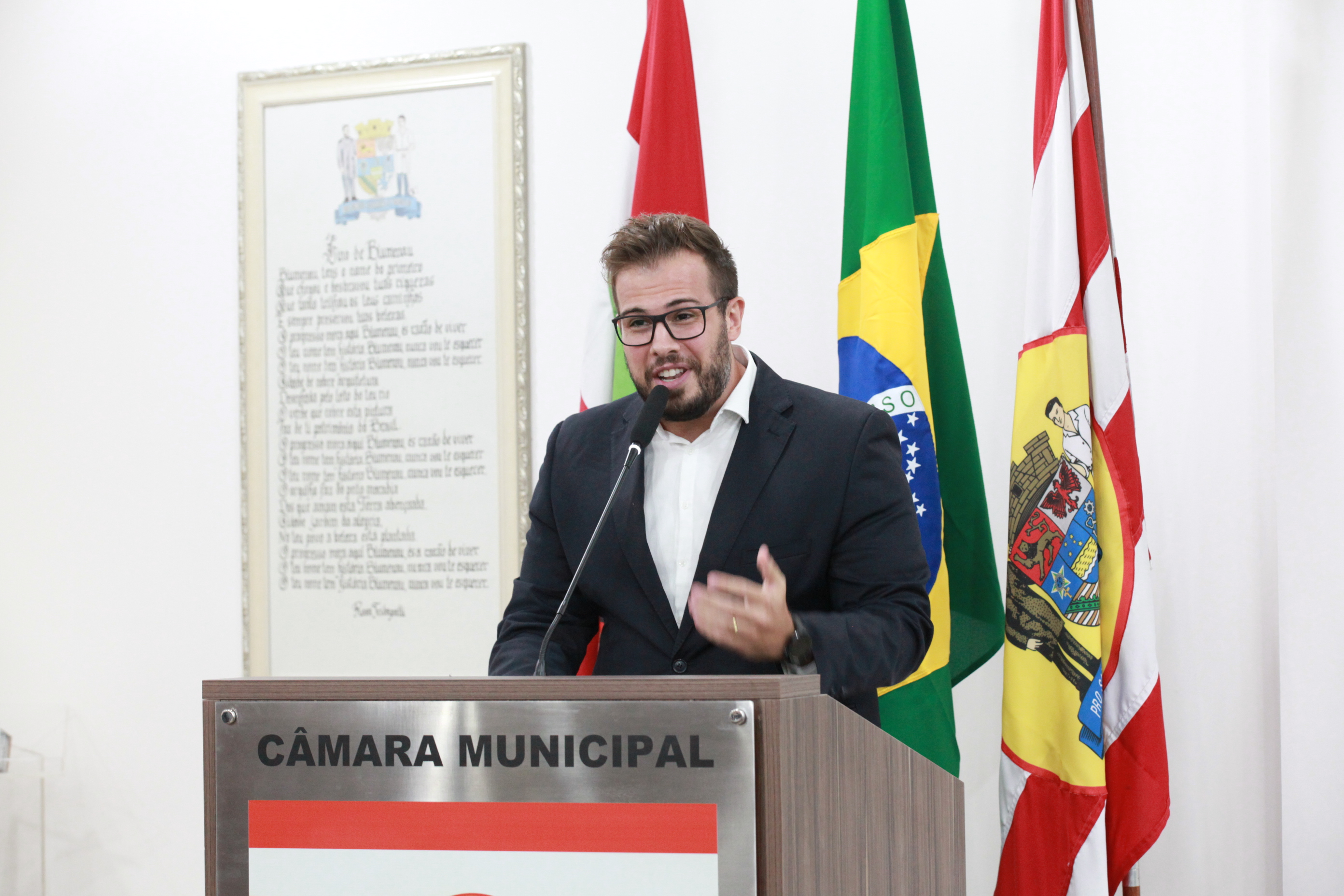 Representante do Sebrae-SC apresenta Programa Empreender na tribuna livre