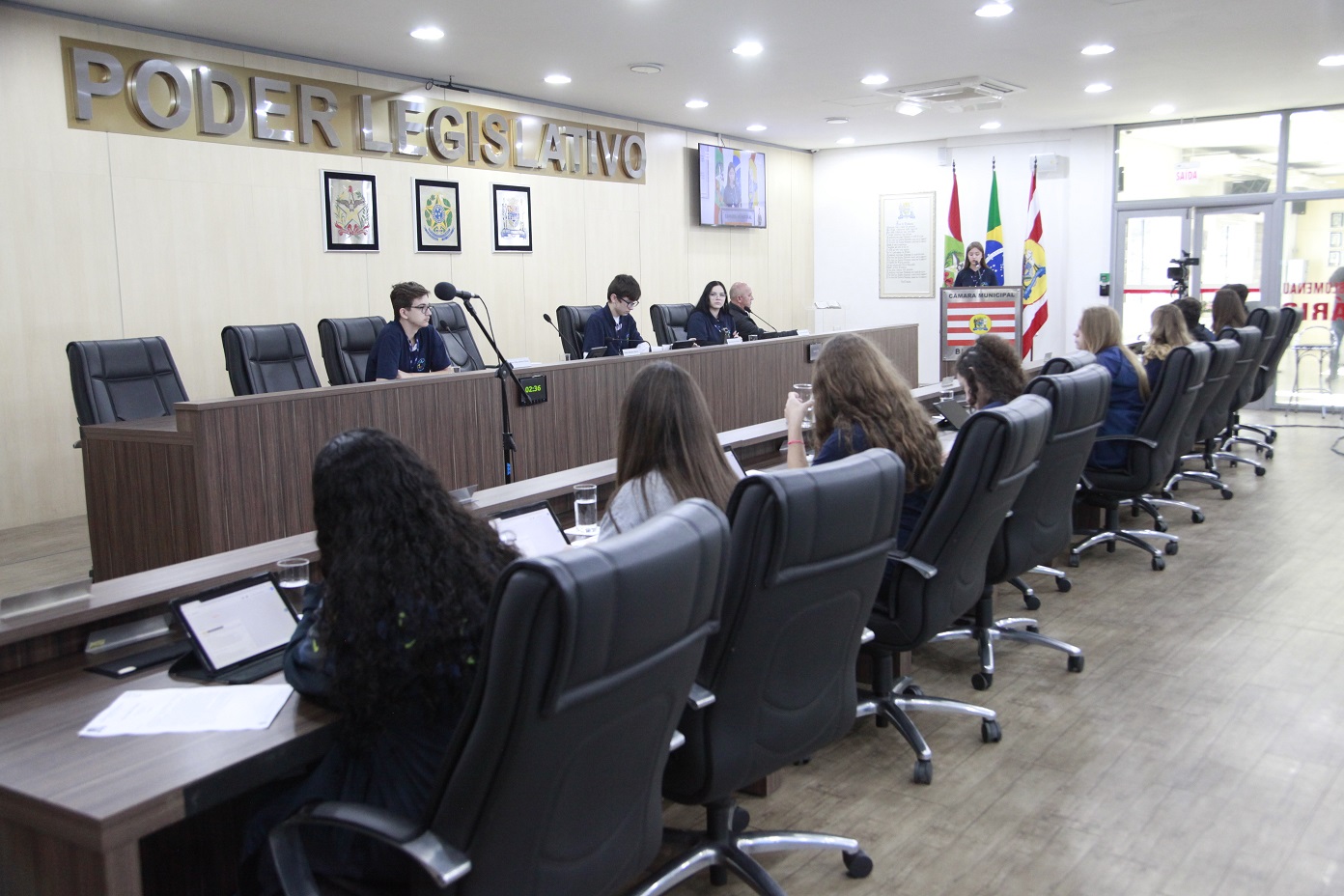 Vereadores mirins aprovam seis requerimentos na sessão ordinária mirim desta segunda-feira (28)