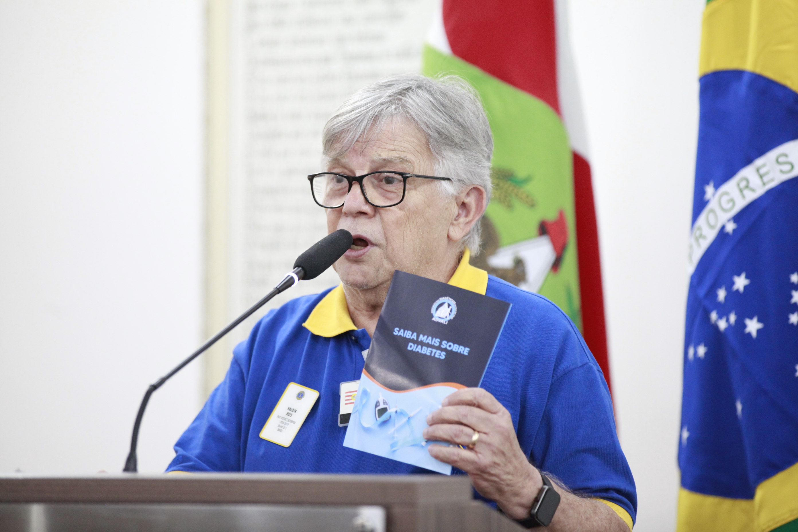 Presidente da ADVALI destaca importância da prevenção a diabete e ampla divulgação das consequências da doença