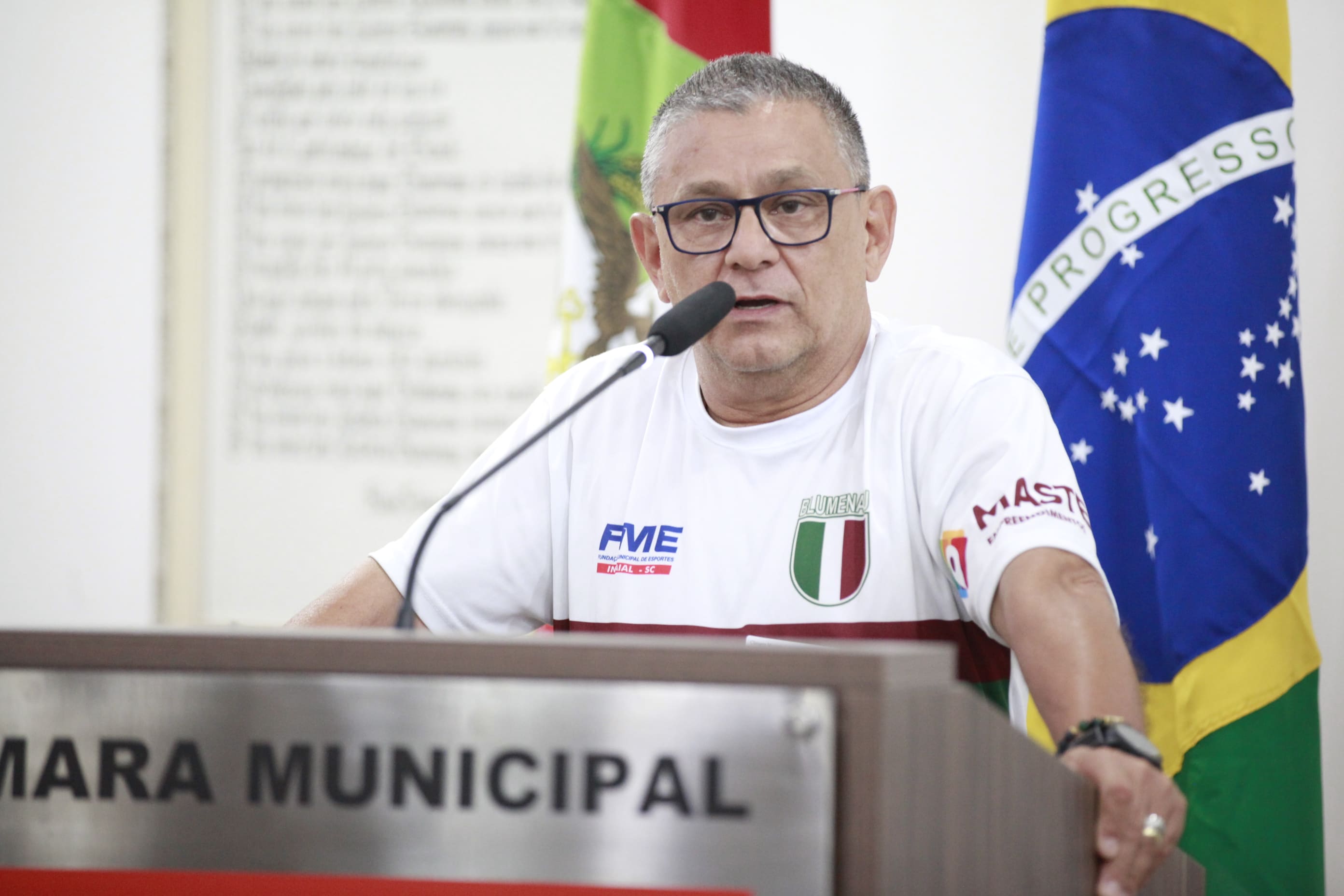 CEO do Blumenau Esporte Clube destaca acesso e convida parlamentares para a decisão do Catarinense da Série C