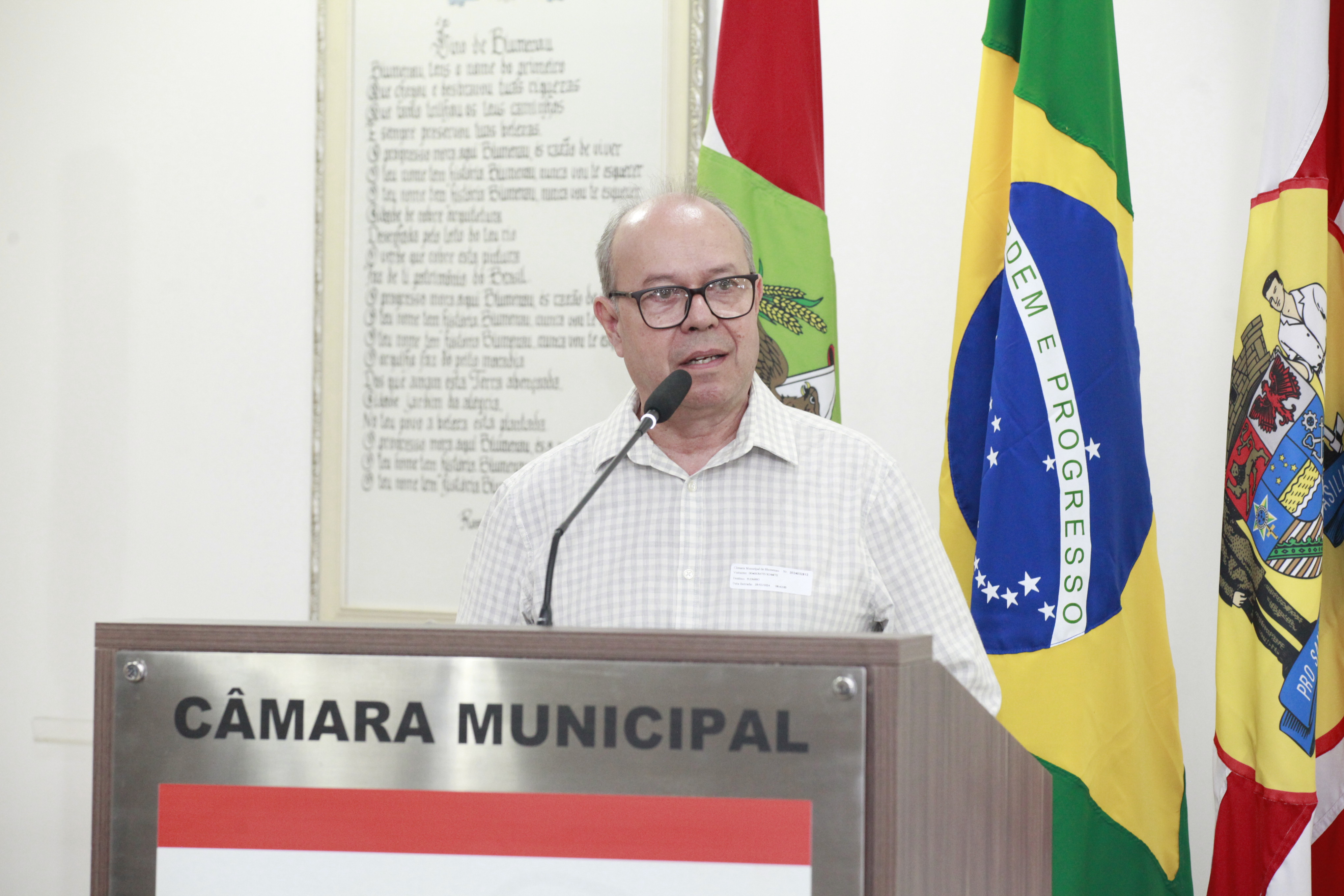 Presidente da AMPE Blumenau divulga programação comemorativa aos 40 anos da entidade   