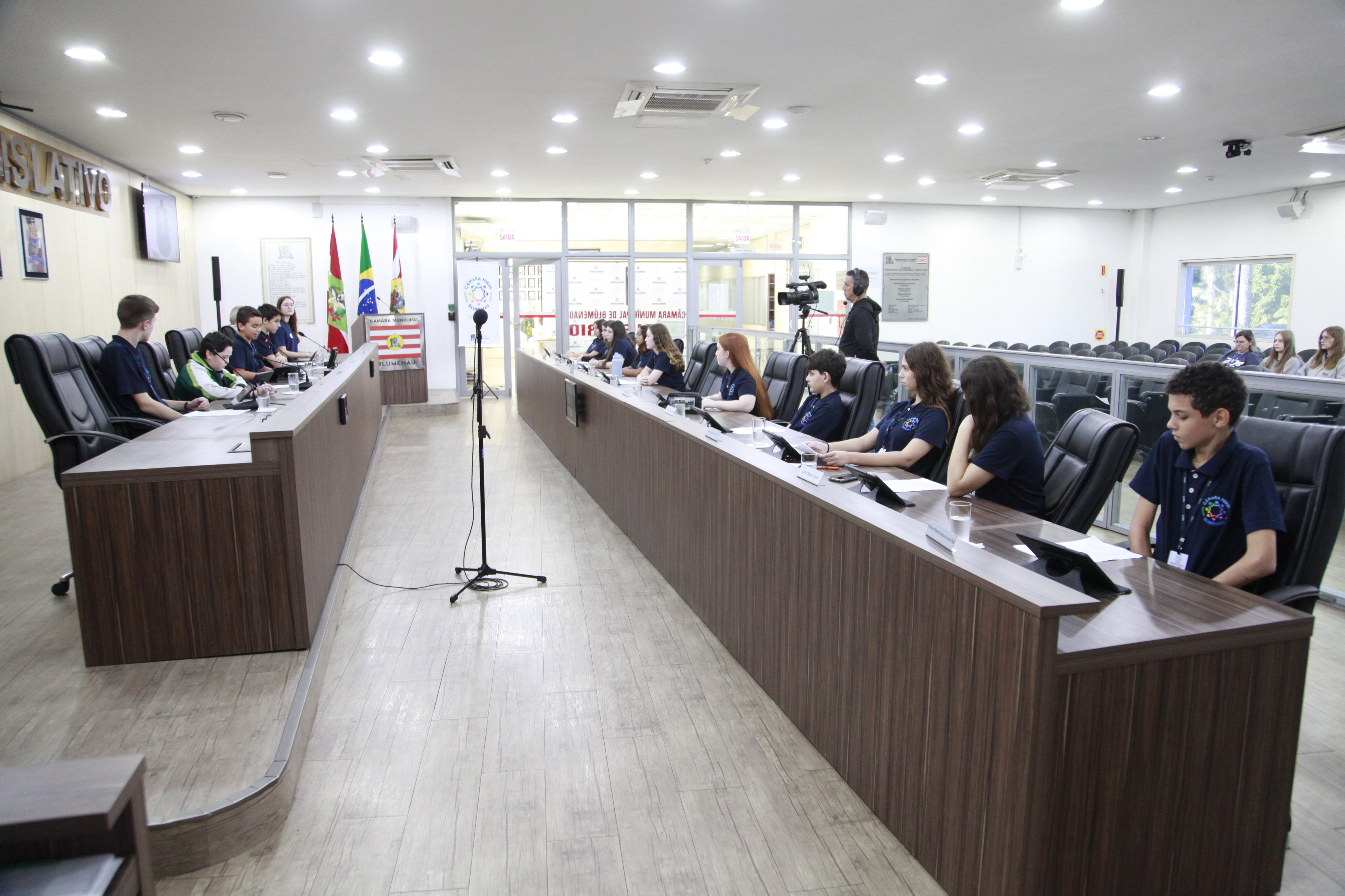 Educação Cívica e Sustentabilidade são temas abordados na sessão ordinária mirim desta segunda-feira