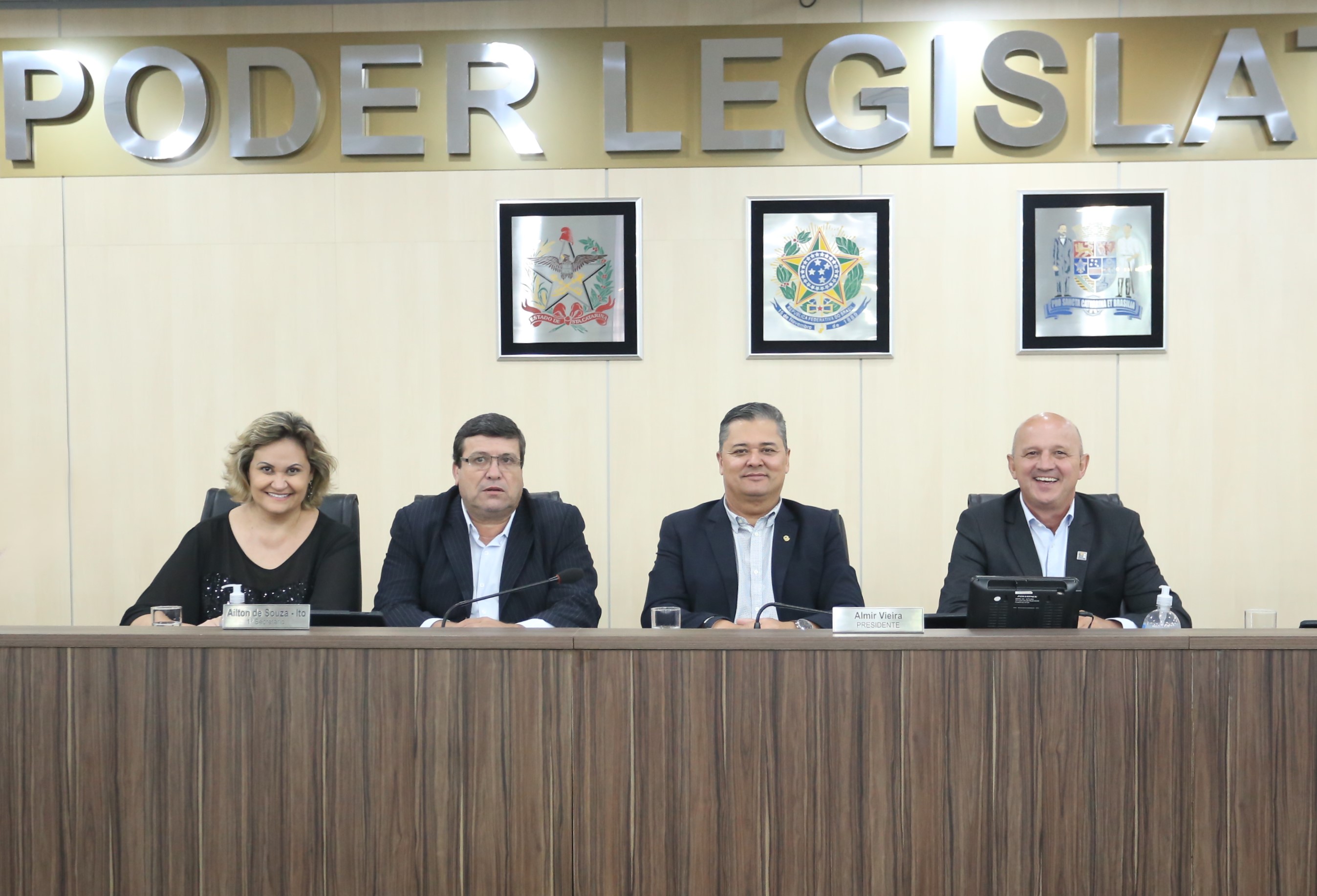Mesa Diretora da Câmara de Blumenau faz balanço da gestão 2023/2024