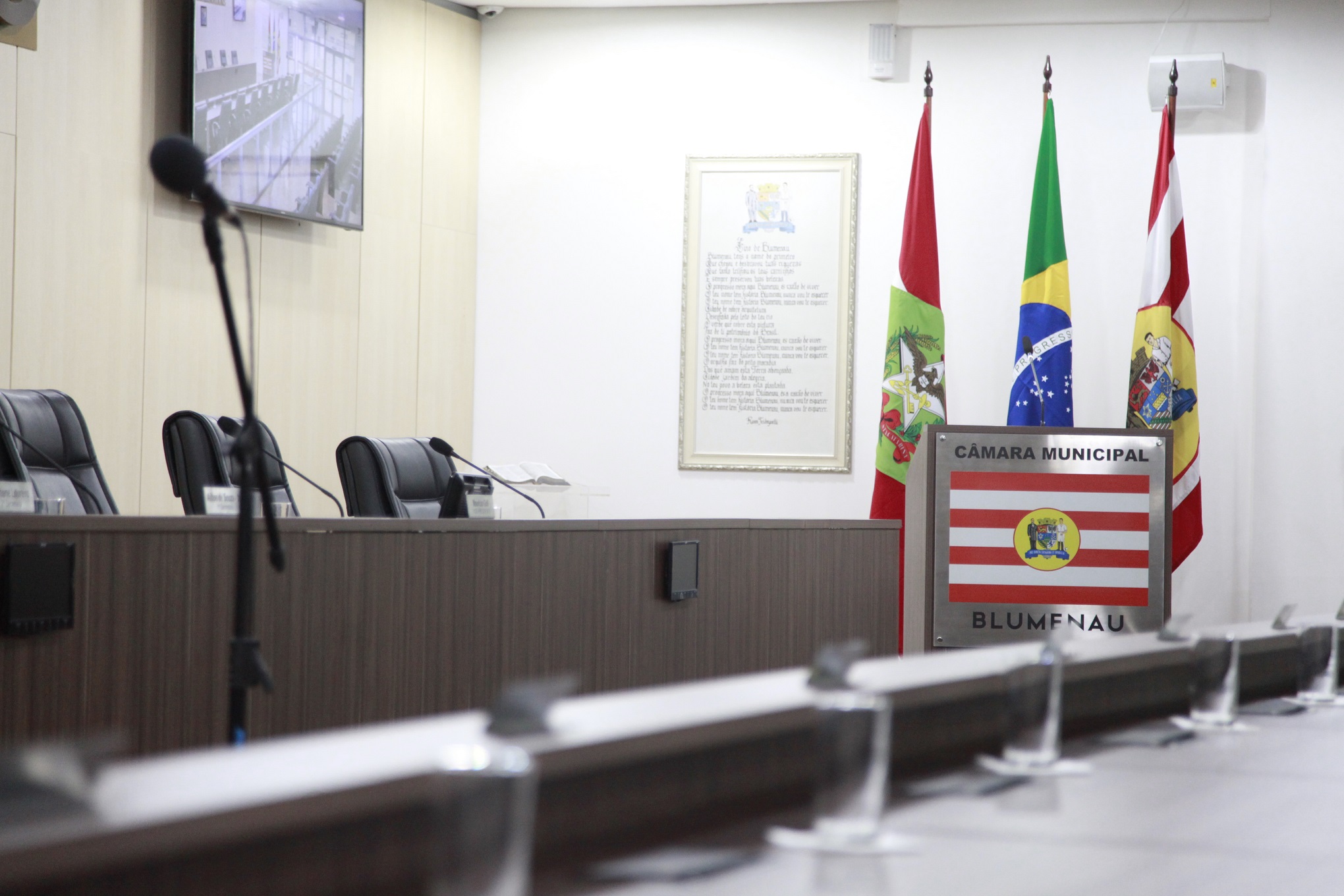 Câmara de Blumenau retoma sessões ordinárias na próxima terça-feira