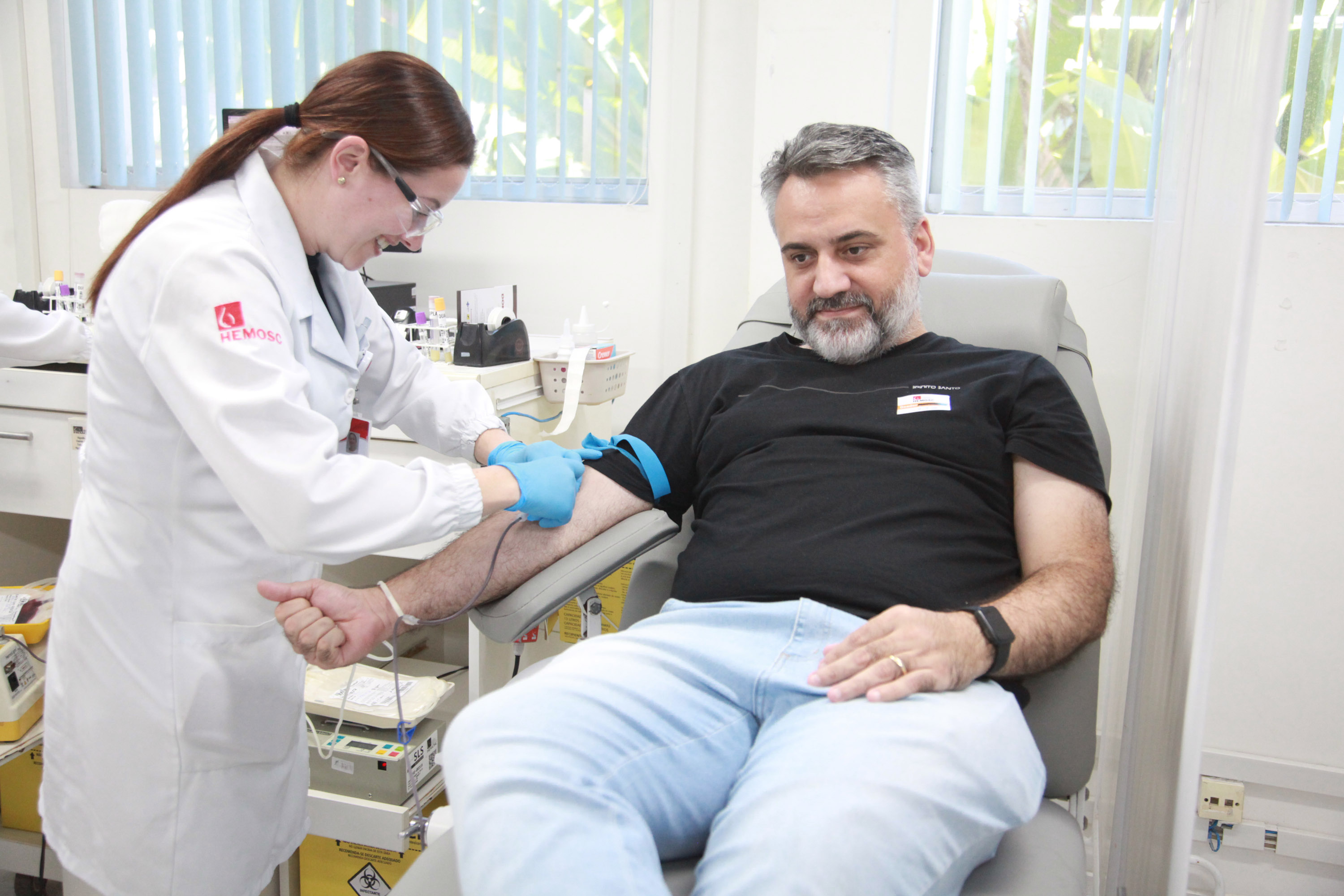 Campanha de doação de sangue da Câmara de Blumenau já mobiliza servidores