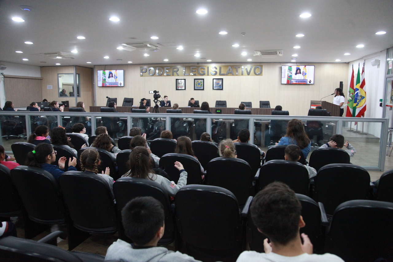 Vereadores mirins aprovam requerimentos com pedidos de manutenções, reformas e outras melhorias para as escolas e cidade