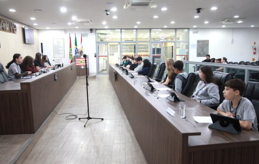 Vereadores mirins aprovam pedidos de melhorias para escolas e espaços públicos