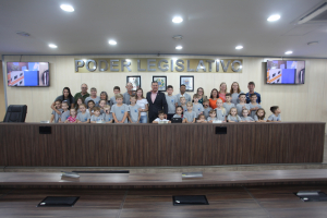 Visita da E.M. Carlos Manske à Câmara Municipal 