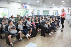 Visita da E.M. Carlos Manske à Câmara Municipal 