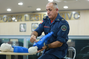 Palestra com Sgt. Valério - Corpo de Bombeiros Militar 